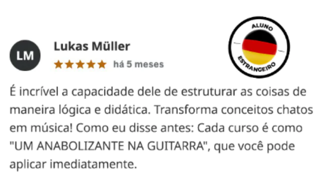 Print de depoimento de aluno 1