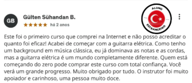 Print de depoimento de aluno 2